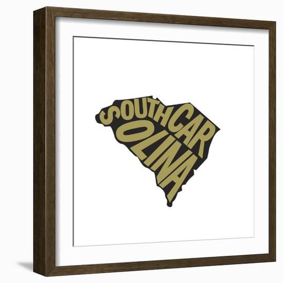 South Carolina-Art Licensing Studio-Framed Giclee Print