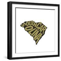 South Carolina-Art Licensing Studio-Framed Giclee Print