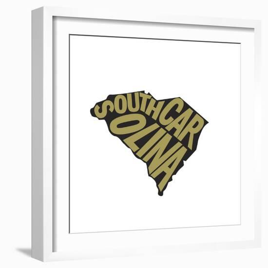 South Carolina-Art Licensing Studio-Framed Giclee Print