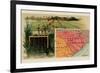 South Carolina-Arbuckle Brothers-Framed Premium Giclee Print