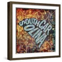 South Carolina-Art Licensing Studio-Framed Giclee Print