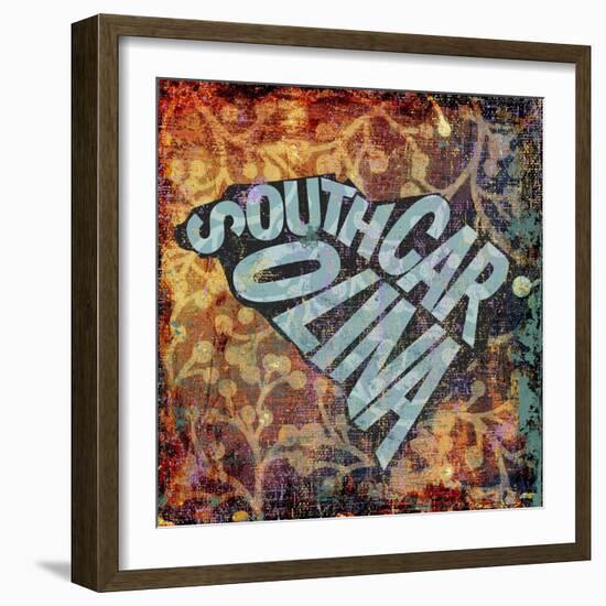 South Carolina-Art Licensing Studio-Framed Giclee Print