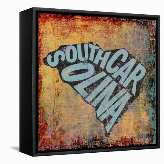 South Carolina-Art Licensing Studio-Framed Stretched Canvas