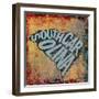 South Carolina-Art Licensing Studio-Framed Premium Giclee Print