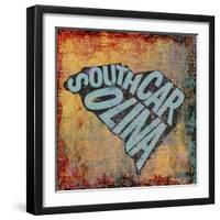 South Carolina-Art Licensing Studio-Framed Premium Giclee Print