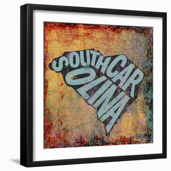 South Carolina-Art Licensing Studio-Framed Premium Giclee Print