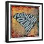 South Carolina-Art Licensing Studio-Framed Premium Giclee Print