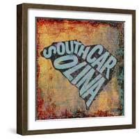 South Carolina-Art Licensing Studio-Framed Giclee Print