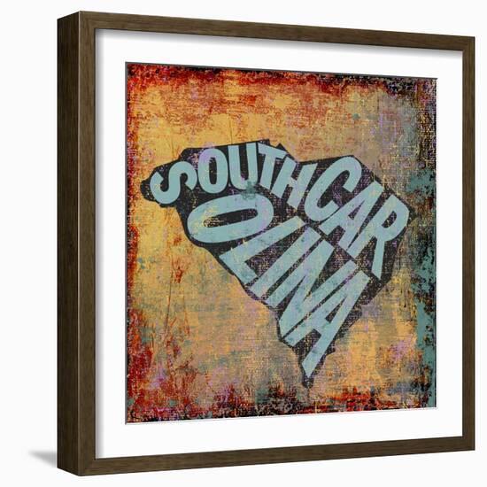 South Carolina-Art Licensing Studio-Framed Giclee Print