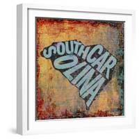 South Carolina-Art Licensing Studio-Framed Giclee Print