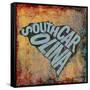 South Carolina-Art Licensing Studio-Framed Stretched Canvas