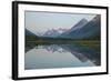 South Central Alaska, Kenai Peninsula. Sunset at Tern Lakes-Michael Qualls-Framed Photographic Print