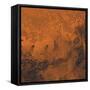 South Chryse Basin Valles Marineris Outflow Channels on Mars-Stocktrek Images-Framed Stretched Canvas