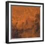 South Chryse Basin Valles Marineris Outflow Channels on Mars-Stocktrek Images-Framed Photographic Print