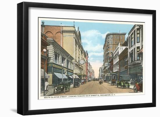 South Clinton Street, Rochester, New York-null-Framed Art Print