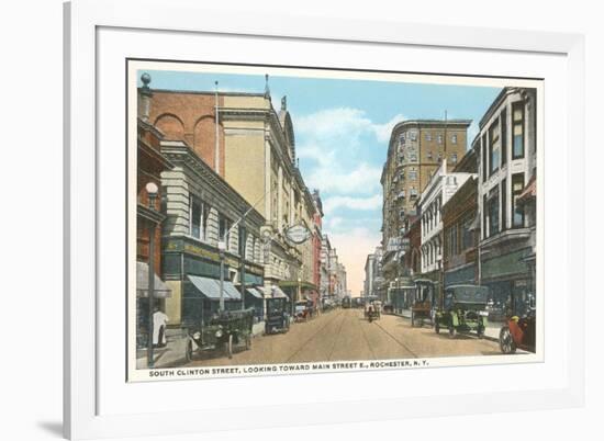 South Clinton Street, Rochester, New York-null-Framed Premium Giclee Print