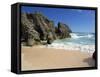 South Coast Beach, Bermuda, Atlantic Ocean, Central America-Robert Harding-Framed Stretched Canvas