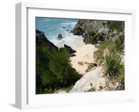 South Coast Beach, Bermuda, Atlantic Ocean, Central America-Harding Robert-Framed Photographic Print