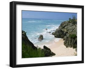 South Coast Beach, Bermuda, Central America, Mid Atlantic-Harding Robert-Framed Photographic Print