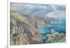 South Coast of Guernsey from the Cribiere, 1862-Paul Jacob Naftel-Framed Giclee Print