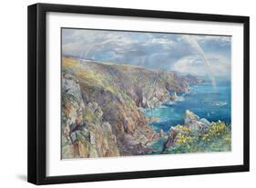 South Coast of Guernsey from the Cribiere, 1862-Paul Jacob Naftel-Framed Giclee Print