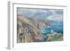 South Coast of Guernsey from the Cribiere, 1862-Paul Jacob Naftel-Framed Giclee Print