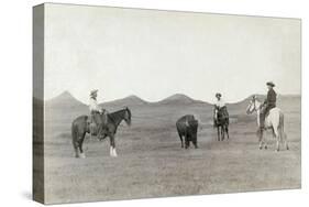 South Dakota: Cowboys-John C.H. Grabill-Stretched Canvas