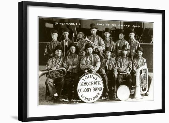 South Dakota Democratic Band-null-Framed Art Print