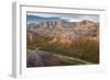 South Dakota, Erosion Hills in Badlands National Park-Judith Zimmerman-Framed Photographic Print