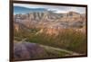 South Dakota, Erosion Hills in Badlands National Park-Judith Zimmerman-Framed Photographic Print