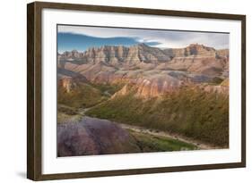 South Dakota, Erosion Hills in Badlands National Park-Judith Zimmerman-Framed Photographic Print