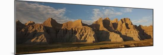 South Dakota, Erosion Hills in Badlands National Park-Judith Zimmerman-Mounted Photographic Print