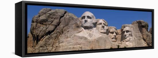 South Dakota, Keystone, Mount Rushmore National Memorial-Peter Hawkins-Framed Stretched Canvas