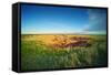 South Dakota Prairie-duallogic-Framed Stretched Canvas