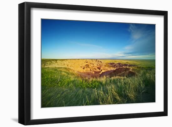 South Dakota Prairie-duallogic-Framed Photographic Print