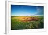 South Dakota Prairie-duallogic-Framed Photographic Print