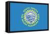 South Dakota State Flag-Lantern Press-Framed Stretched Canvas