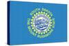 South Dakota State Flag-Lantern Press-Stretched Canvas