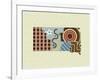 South Dakota State Map-Lanre Adefioye-Framed Giclee Print