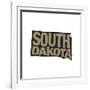 South Dakota-Art Licensing Studio-Framed Giclee Print