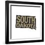 South Dakota-Art Licensing Studio-Framed Giclee Print