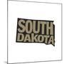 South Dakota-Art Licensing Studio-Mounted Giclee Print