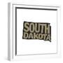 South Dakota-Art Licensing Studio-Framed Giclee Print