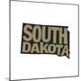 South Dakota-Art Licensing Studio-Mounted Giclee Print