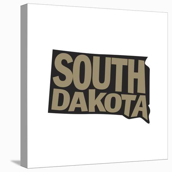 South Dakota-Art Licensing Studio-Stretched Canvas