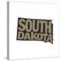 South Dakota-Art Licensing Studio-Stretched Canvas