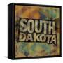 South Dakota-Art Licensing Studio-Framed Stretched Canvas