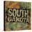 South Dakota-Art Licensing Studio-Stretched Canvas