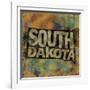 South Dakota-Art Licensing Studio-Framed Giclee Print