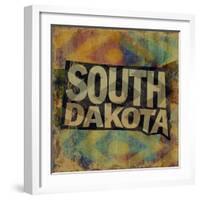 South Dakota-Art Licensing Studio-Framed Giclee Print